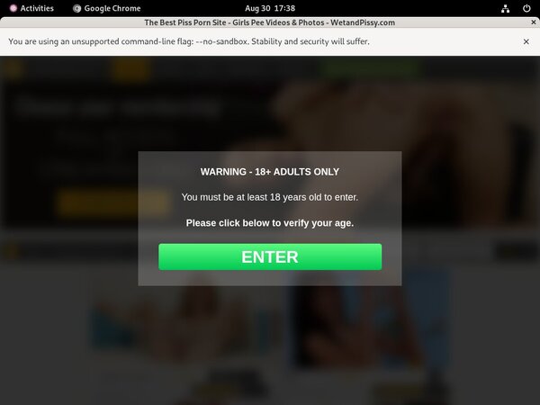 Wetandpissy.com With Mastercard