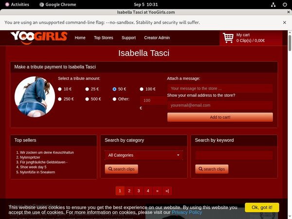 Yoogirls.com Cost