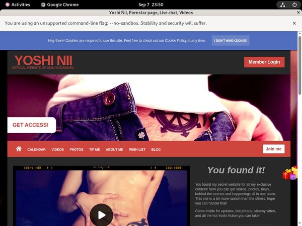 Yoshi Nii Free Acount