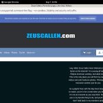 Zeuscallmodelcentro.com Accounts Working