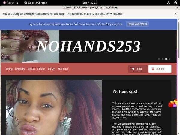 Nohands253 ???? Nohands253 ????