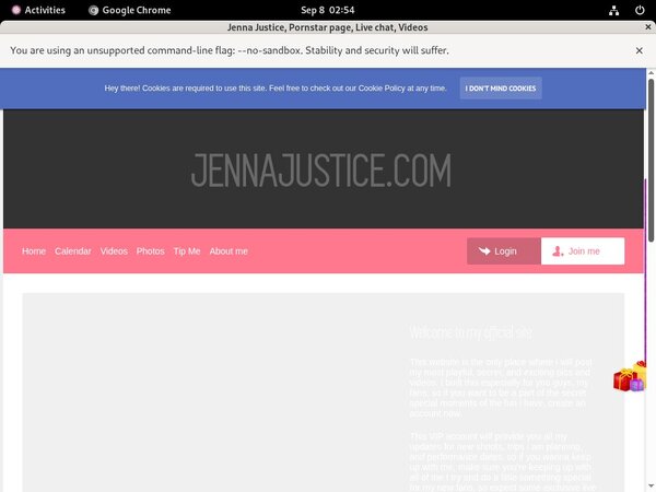 Jenna Justice Update
