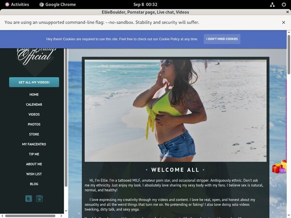 Ellieboulder.com Full Sex