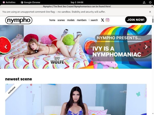 Nympho.com Alternate Payment