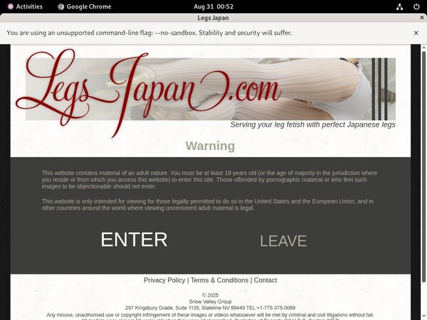 Legs Japan Accounts Passwords